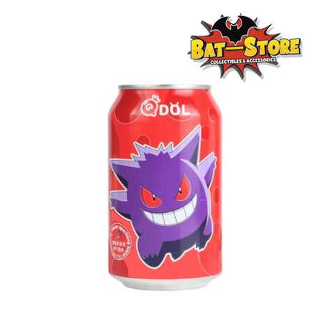 Soda QDOL Gengar Sabor Fresa Pokémon