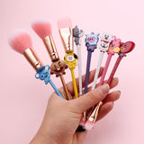 Brochas de Maquillaje BT21 8 pzas BTS