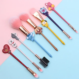 Brochas de Maquillaje BT21 8 pzas BTS