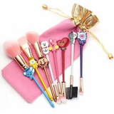 Brochas de Maquillaje BT21 8 pzas BTS