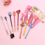 Brochas de Maquillaje BT21 8 pzas BTS