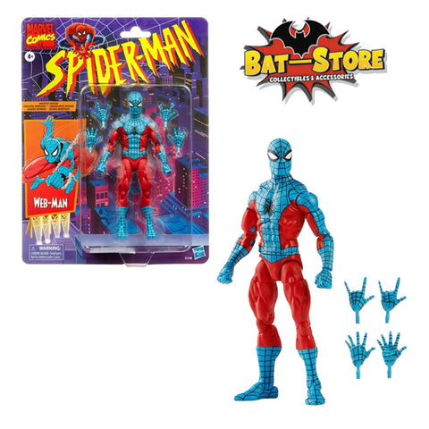 Marvel Legends Retro Spider-man Web-man
