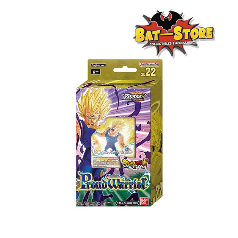 TCG DBS Card Game Starter Deck 22 Proud Warrior batstoretgz