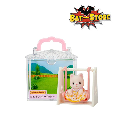 Sylvanian Families Baby House Blanco B-36 (Bebé Gato Seda Columpio Transportadora)