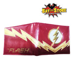 Billetera The Flash Logo Metal rayo dorado DC