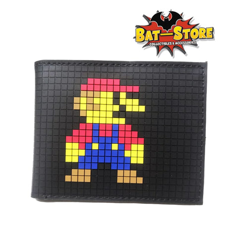 Billetera Mario Bros Pixel Nintendo