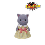 Sylvanian Families Doll Persian Cat Girl Gray Ni-106 (Gato Persa Niña gris)