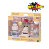 Sylvanian Families Doll Sweet party set Charcoal cat girl