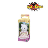 Sylvanian Families Doll Persian Cat Girl White 105 (Gato Persa Niña Blanco)