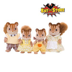 Sylvanian Families Walnut Squirrel Family 4172 (Familia ardilla de la nuez)