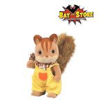 Sylvanian Families doll Walnut Squirrel R-33 (Niño ardilla de la nuez)