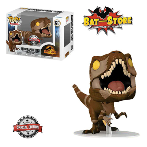 Funko pop Atrociraptor red #1217 Special Edition Jurassic Park