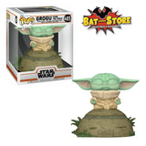 Funko Delux Baby Yoda Grogu usando la Fuerza #485 Con luz y sonido