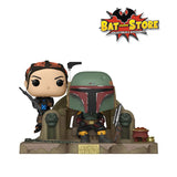 Funko Moment Boba Fett and Fennec Shand On Throne #486