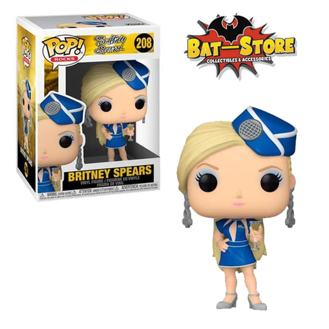 Funko Pop Britney Spears Aeromoza #208 Toxic