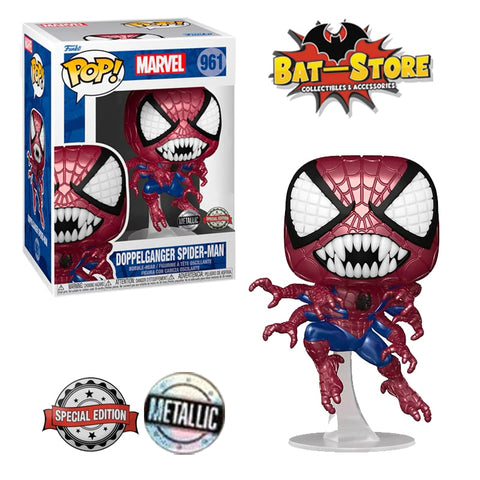 Funko Pop Doppelganger Spider man #961 Metallic Special Edition