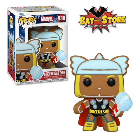 Funko Pop Galleta de Jengibre Thor #938 Navidad Marvel