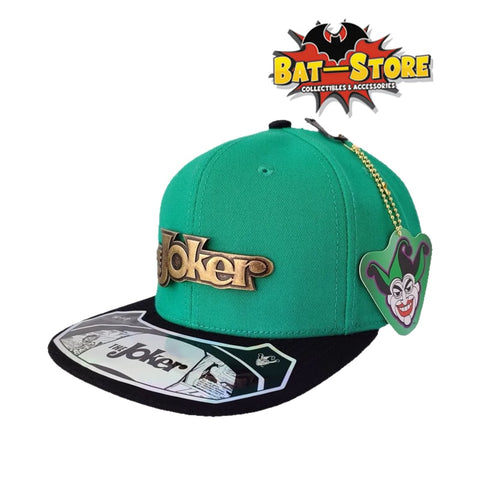 Gorra The Joker Logo Metálico Latón Dc Comics