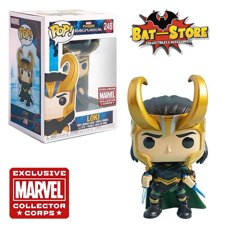 Funko Pop Loki #248 Collector Corp Thor Ragnarok