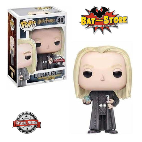 Funko Pop Lucius Malfoy Holding Prophecy #40 Special Edition Harry Potter