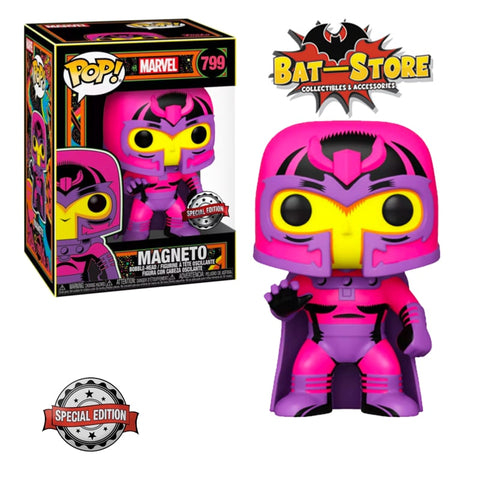 Funko Pop Magneto #799 Black Light Marvel X-Men