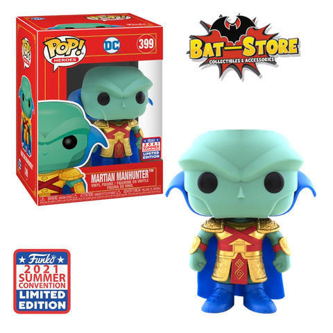 Funko Pop Martian Manhunter Imperial Palace #399 Summer Convention DC