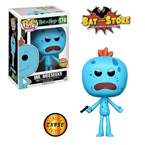 Funko Pop Mr Meeseeks #174 Chase Rick And Morty