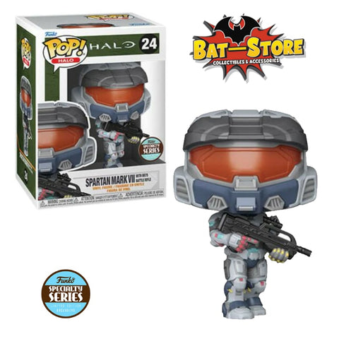 Funko Pop Spartan Mark VII With Battle Rifle #24 Specialty Series Halo