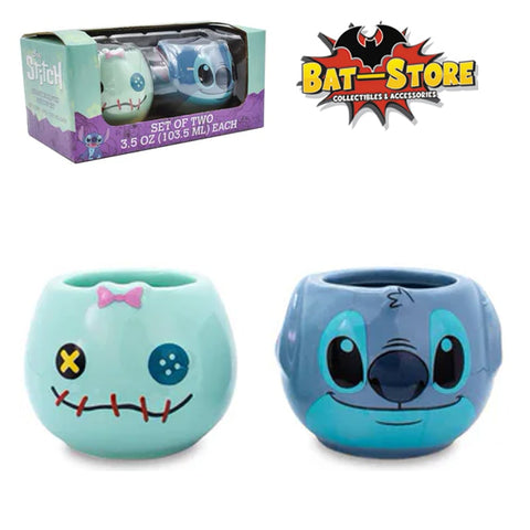 Fun Kids Mini taza duo Stitch y Trapos 103 ml Disney