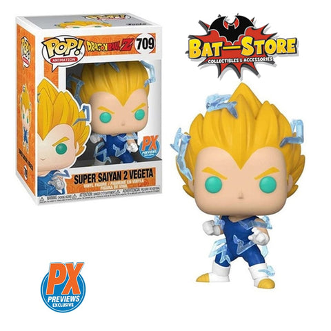 Funko Pop Super Saiyan 2 Vegeta #709 PX Exclusive Dragon Ball Z