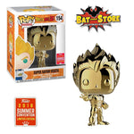 Funko Pop Super Saiyan Vegeta Chrome Gold #154 Exclusive Summer Convention 2018 Dragon Ball Z