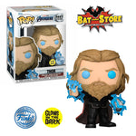 Funko Pop Thor With Stormbreaker & Mjölnir Thunder #1117 Glow Marvel Avengers Endgame