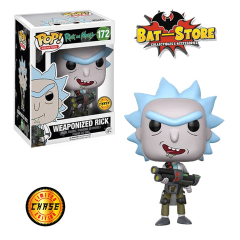 Funko Pop Weaponized Rick Chase #172 Cartoon Network's