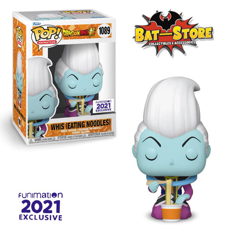Funko Pop Whis Eating Noodles #1089 Funimation Dragon Ball Super