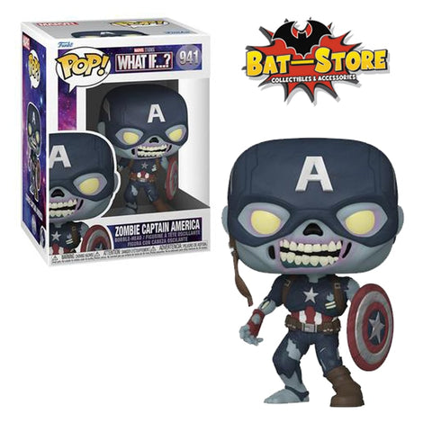 Funko Pop Zombie Capitán América #941 What If...?