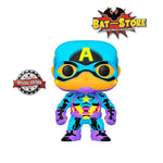 Funko Pop Capitán América Black Light #648 Marvel Special Edition