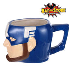 Taza Capitán América Face Avengers Marvel